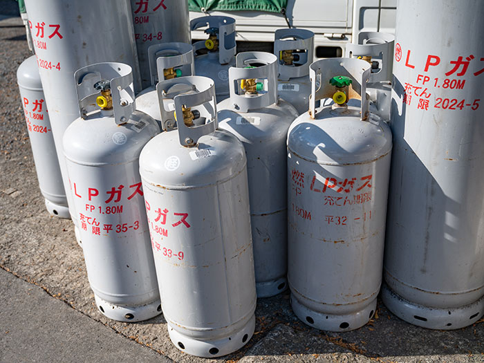 家庭用プロパンガス販売
